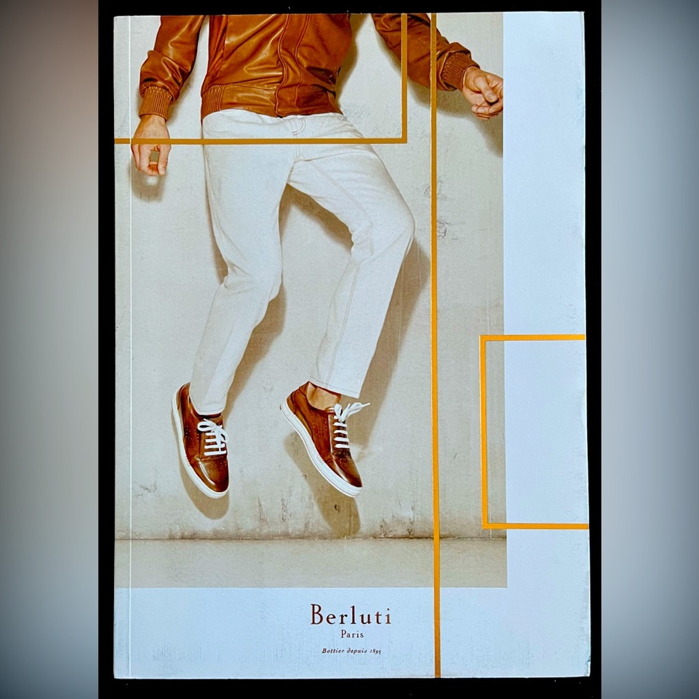 French Leather Maker *BERLUTTI* MEN’s SHOES Spring Summer 2015 CATALOG